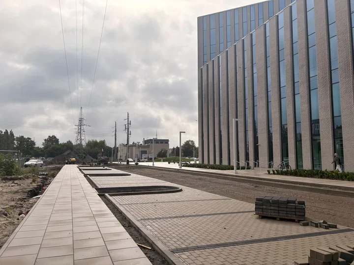Dwie nowe ulice przy Akademii Muzycznej. Prace wchodzą w finał