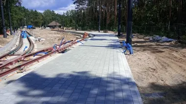 Las Gdański z nowymi torami i peronami. Powstaje też zielona wiata