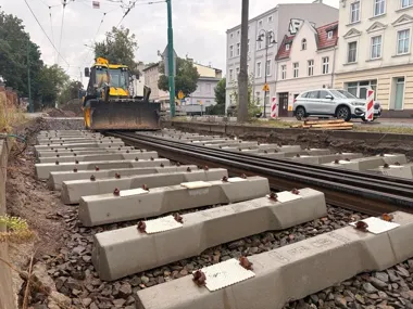 Remont torowiska na Gdańskiej wchodzi w nowy etap. Zmiany dla kierowców