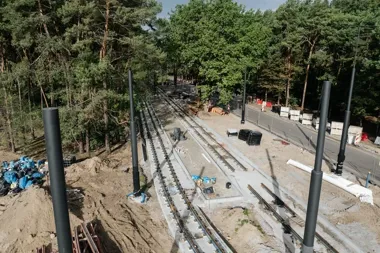 Nowa pętla w Lesie Gdańskim nabiera kształtu. Trzy perony i 16 mln zł