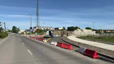 Podmiejska zyskuje nowe oblicze. Na Kruszyńskiej prace wchodzą w decydującą fazę